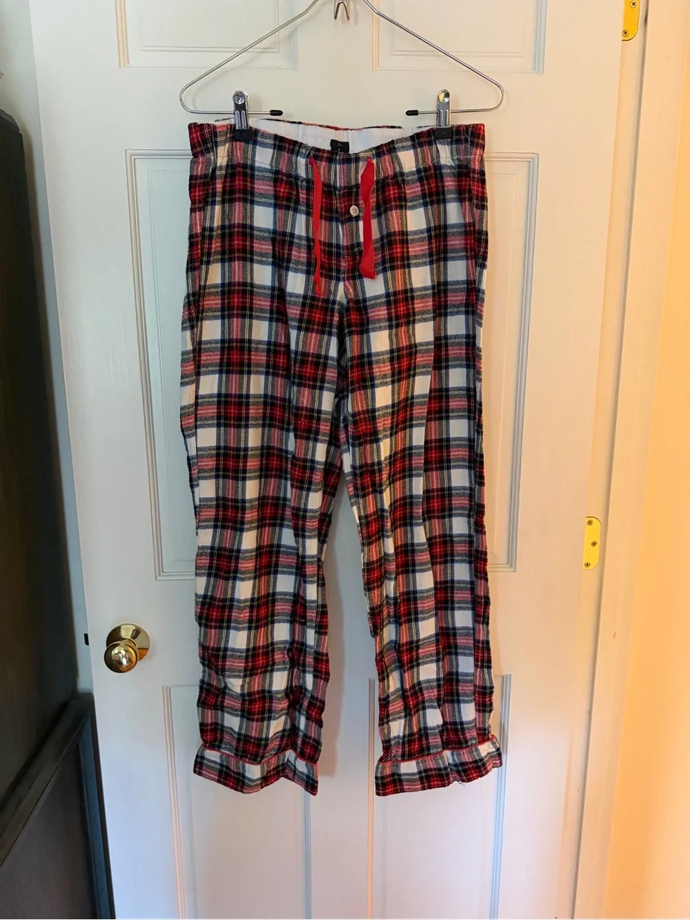 J. Crew Women's Holiday Flannel Pajamas SET!